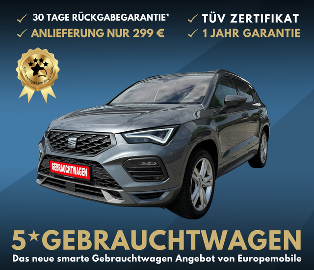 Seat Ateca FR 1.5 TSI ACT 150 DSG STANDH|PANO|NAPPA|BEATS|XL|EASY|5JGARANTIE|UVM.