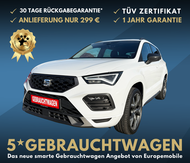 Seat Ateca FR PACK EXECUTIVE | 1.5 TSI 150 DSG|NAV|VIRTUAL|LED|CAM|SHZ|5-J.GAR|19"|UVM.