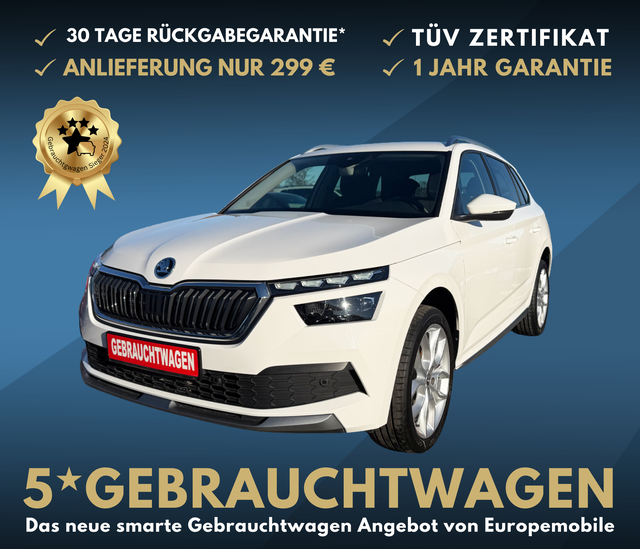 Skoda Kamiq 1.5 TSI Style OPF NAV/AHK/WINTER/18"/KAM/KESSY/UVM.