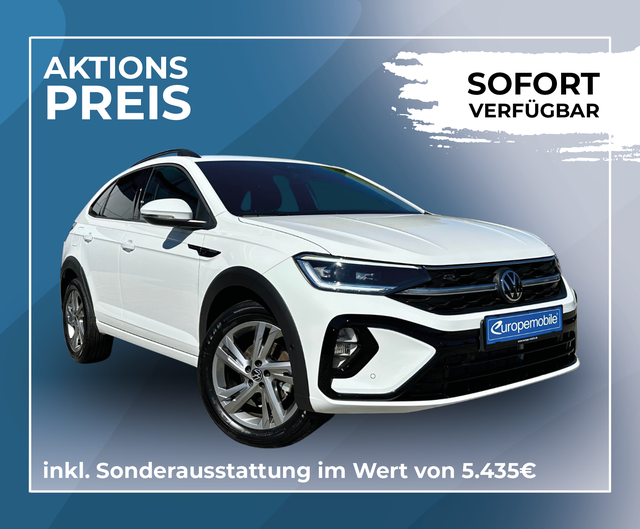 Volkswagen Taigo R-Line (D9) 1.5 TSI OPF 150 DSG iQ.DRIVE|PARK&COM.|MATRIX|APP|KEYLESS|XDS|2ZKLIMA|UVM. (Vorlauf 30.11.2025)