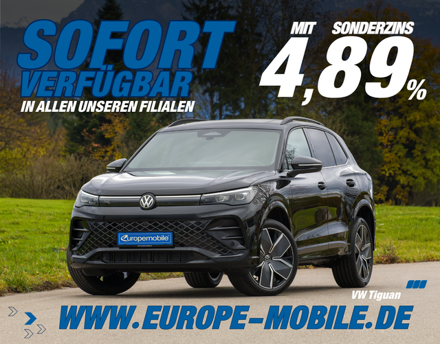 Volkswagen Tiguan H3 R-LINE 2.0 TDI SCR 193 DSG 4MOTION (Lager) NAV.MAX/PANO/20"/KOMFORT/WINTER/LED/UVM.