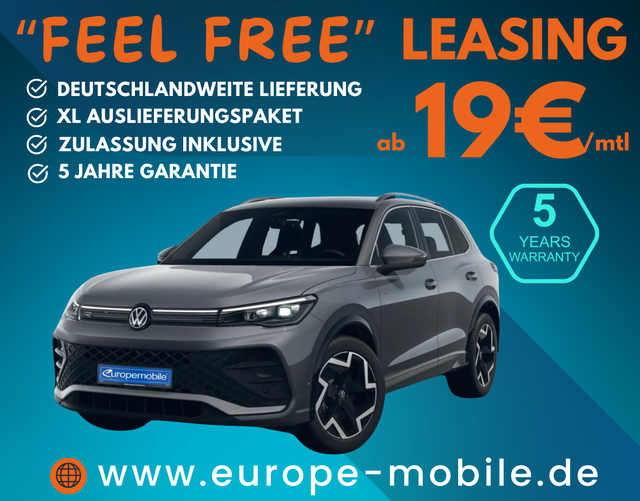 Volkswagen Tiguan H3 R-LINE 2.0 TDI SCR 193 DSG 4MOTION (Leasingaktion) NAV/MATRIX/PANO/19"/KOMFORT/WINTER/LED/UVM.