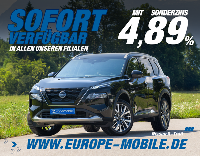 Nissan X-Trail 2025 H9 Tekna + 7-SITZER/PREMIUM-LEDER/20"/BOSE 1.5 VC-T e-Power e-4ORCE (Lager)